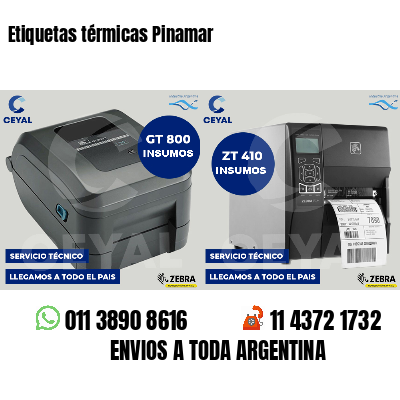 Etiquetas térmicas Pinamar