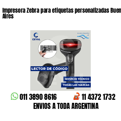 Impresora Zebra para etiquetas personalizadas Buenos Aires