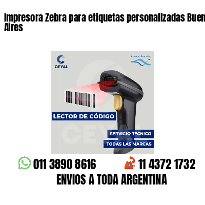 Impresora Zebra para etiquetas personalizadas Buenos Aires