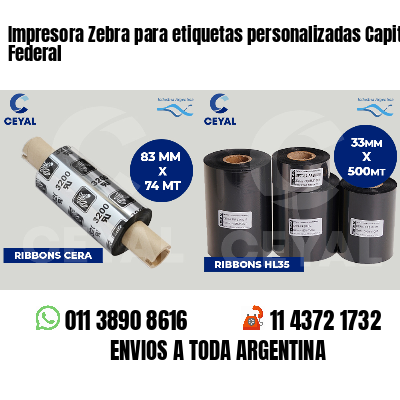 Impresora Zebra para etiquetas personalizadas Capital Federal