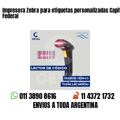 Impresora Zebra para etiquetas personalizadas Capital Federal