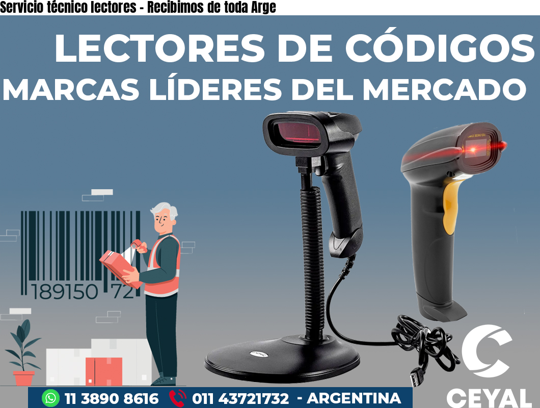 Servicio técnico lectores – Recibimos de toda Arge