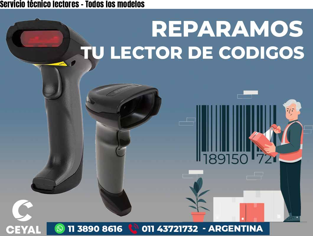 Servicio técnico lectores – Todos los modelos