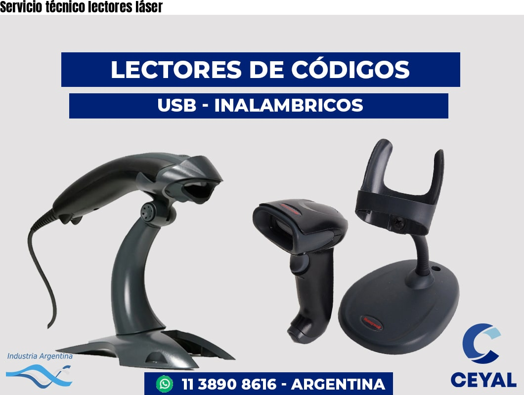 Servicio técnico lectores láser