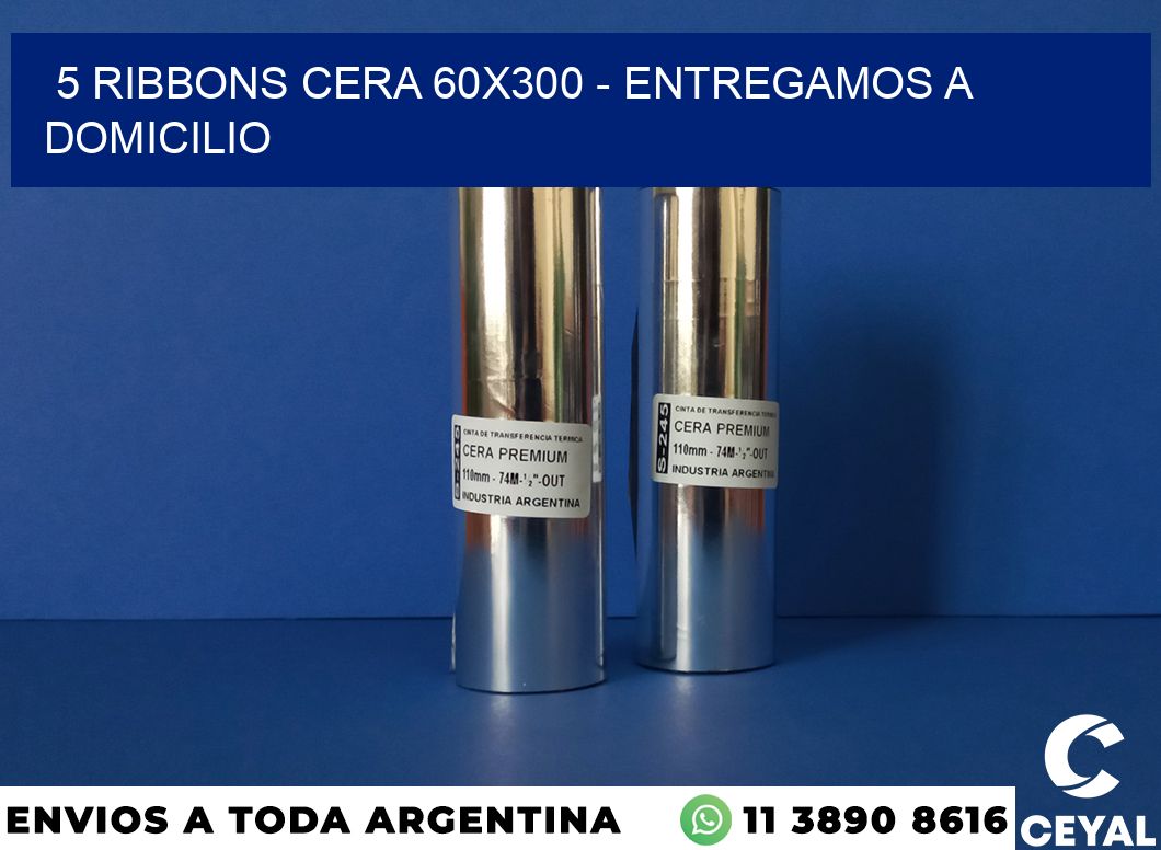 5 Ribbons cera 60×300 – entregamos a domicilio