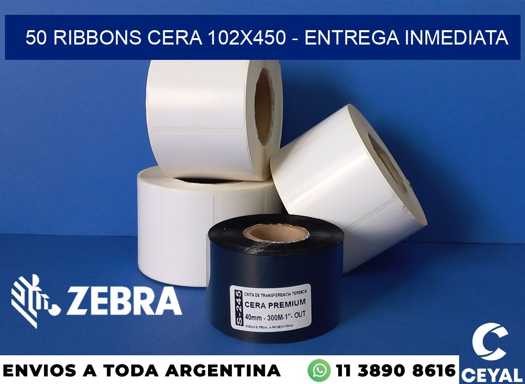 50 Ribbons cera 102x450 - Entrega inmediata