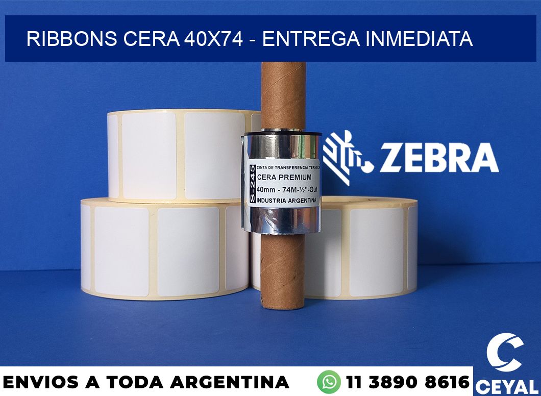 Ribbons cera 40x74 - Entrega inmediata