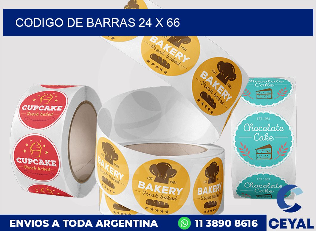 codigo de barras 24 x 66