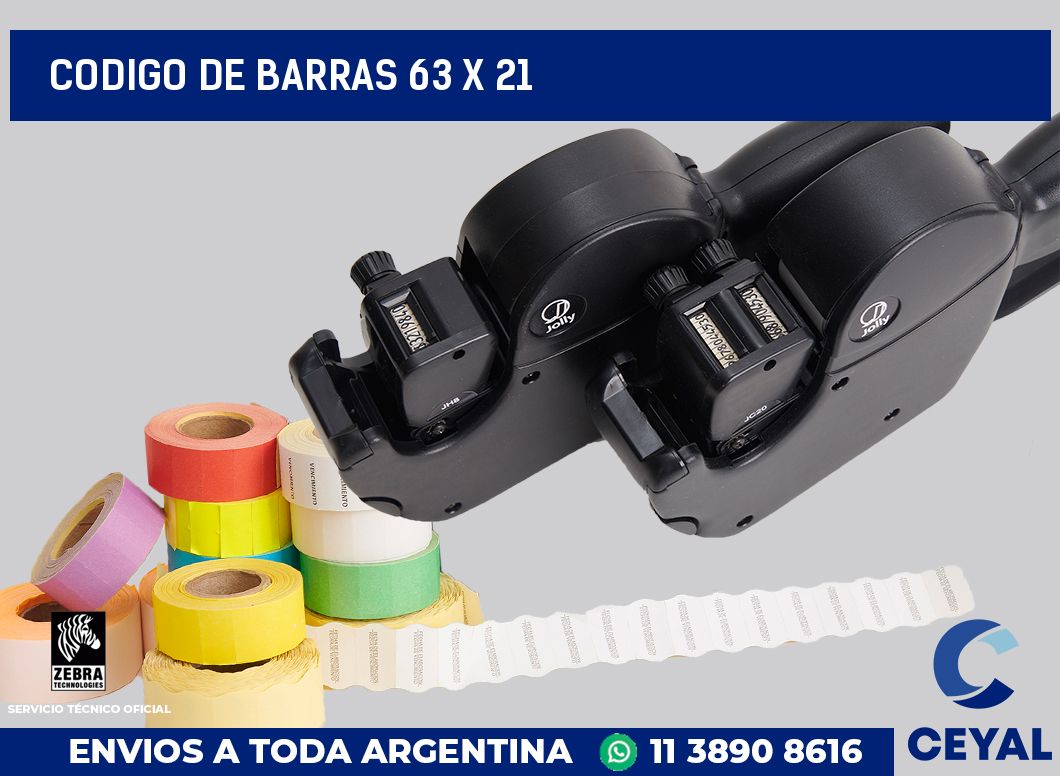 codigo de barras 63 x 21