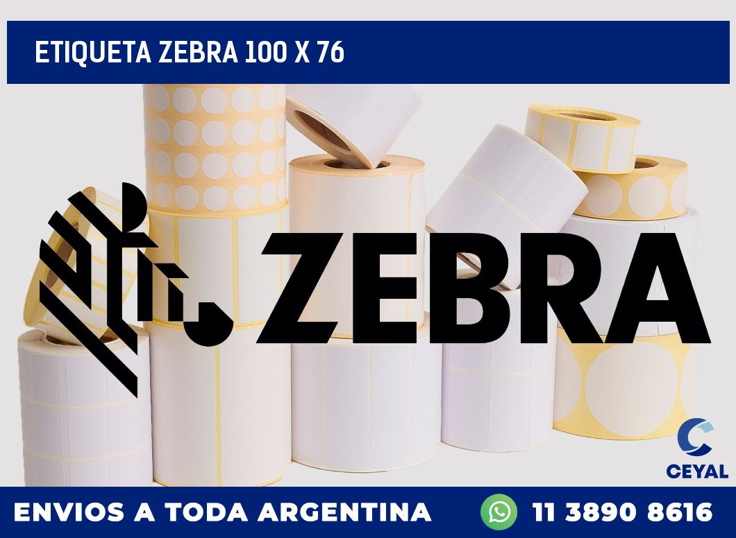 etiqueta zebra 100 x 76