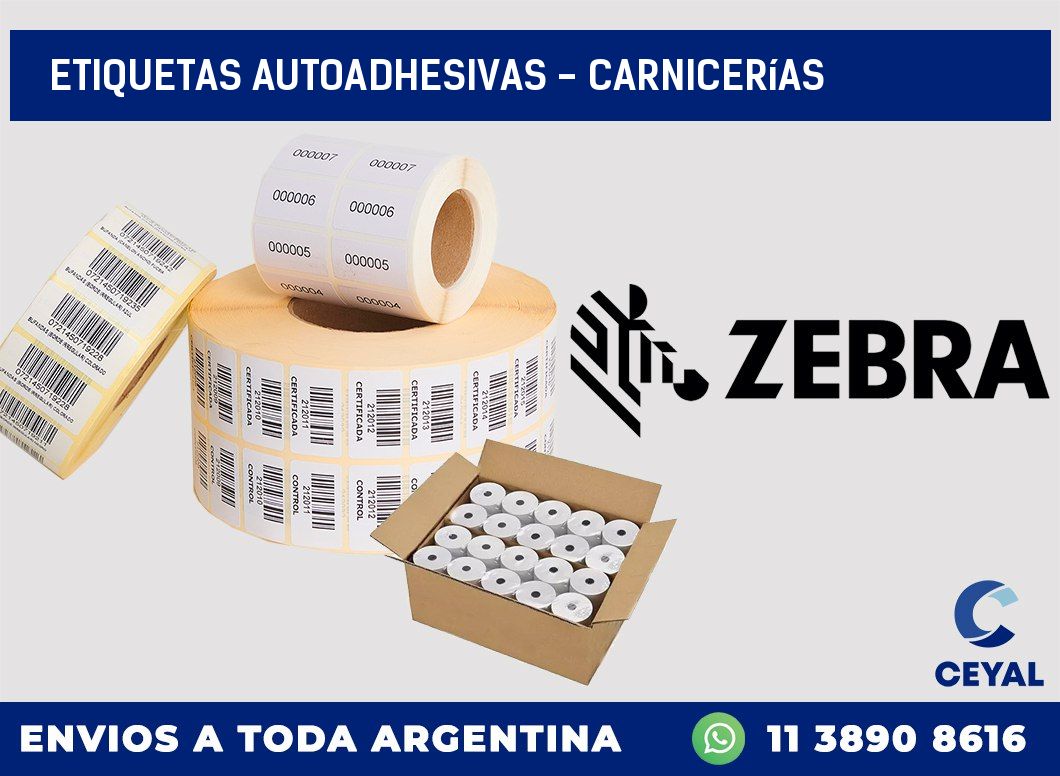 etiquetas autoadhesivas - Carnicerías