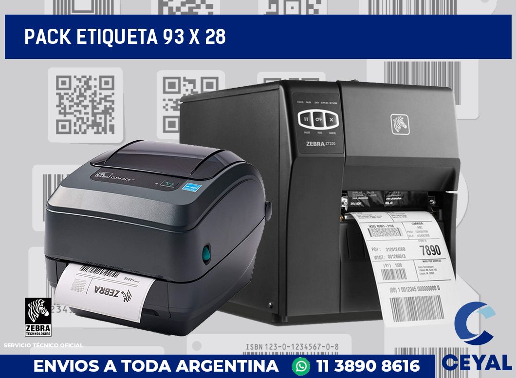 pack etiqueta 93 x 28