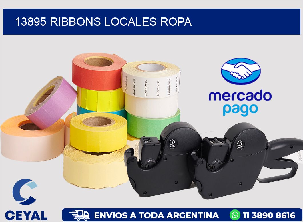 13895 ribbons locales ropa