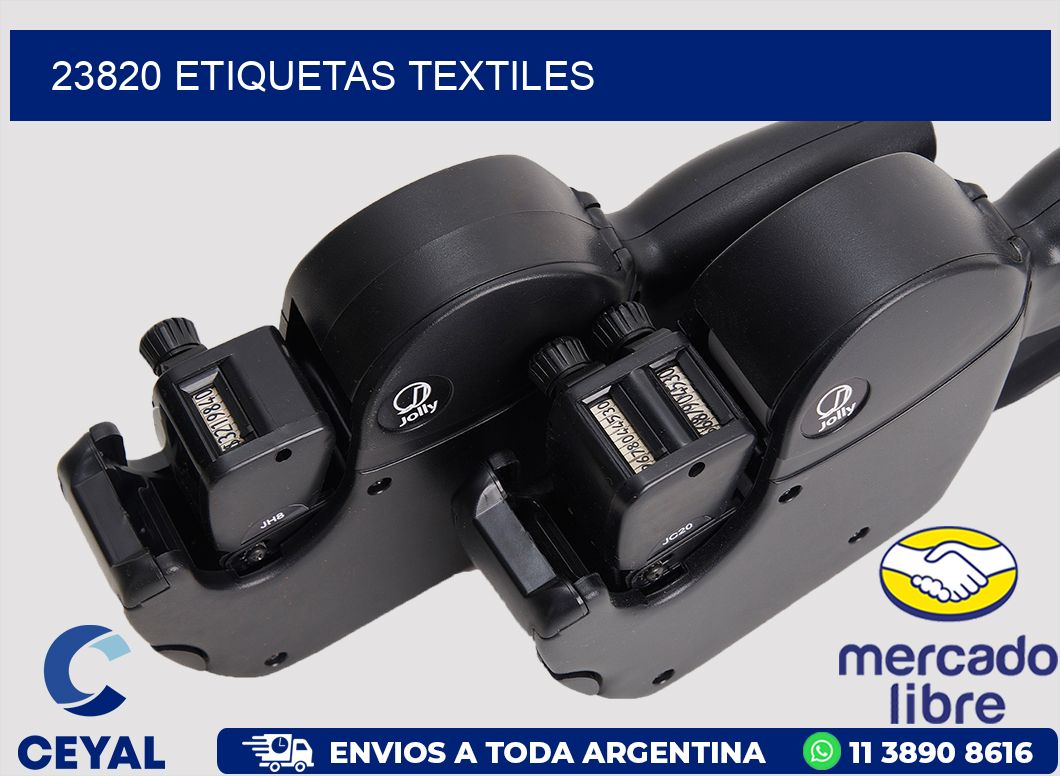 23820 etiquetas textiles