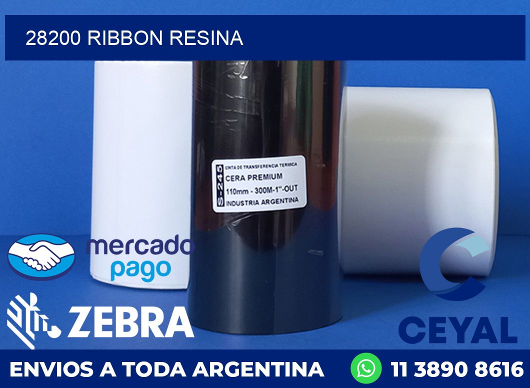 28200 ribbon resina