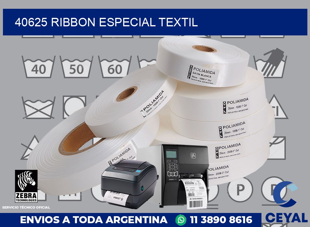 40625 ribbon especial textil