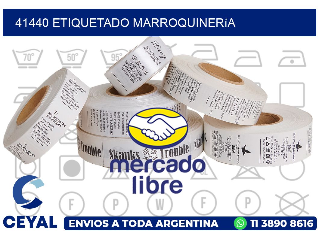 41440 Etiquetado marroquinería