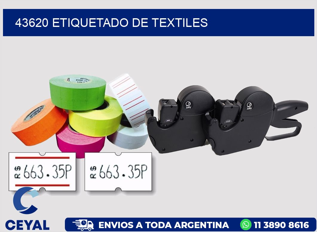 43620 Etiquetado de textiles