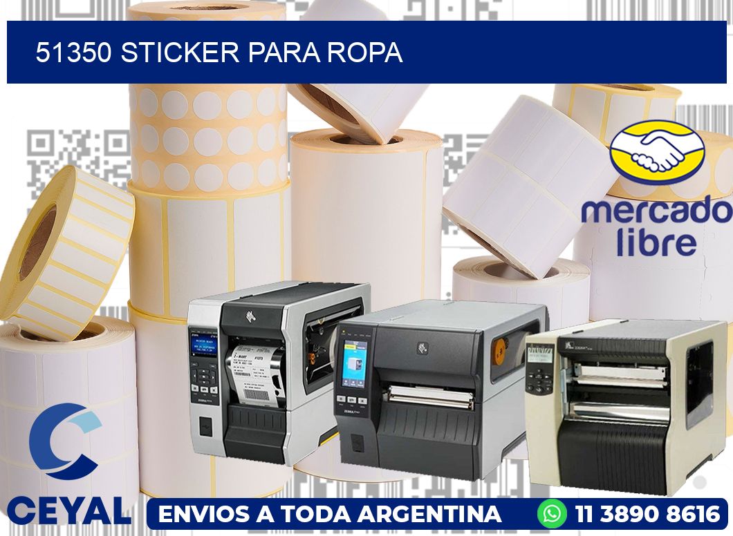 51350 Sticker para ropa