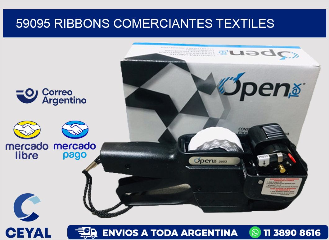 59095 ribbons comerciantes textiles