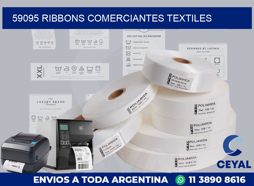 59095 ribbons comerciantes textiles