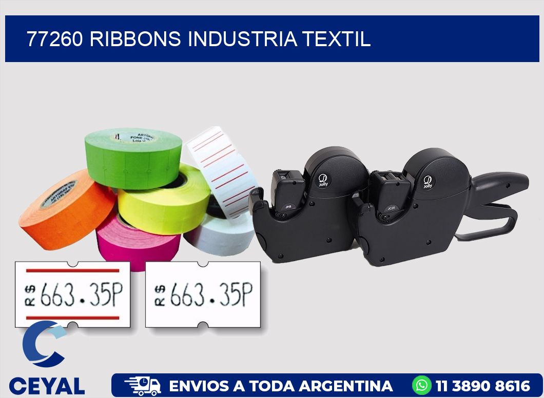 77260 ribbons industria textil