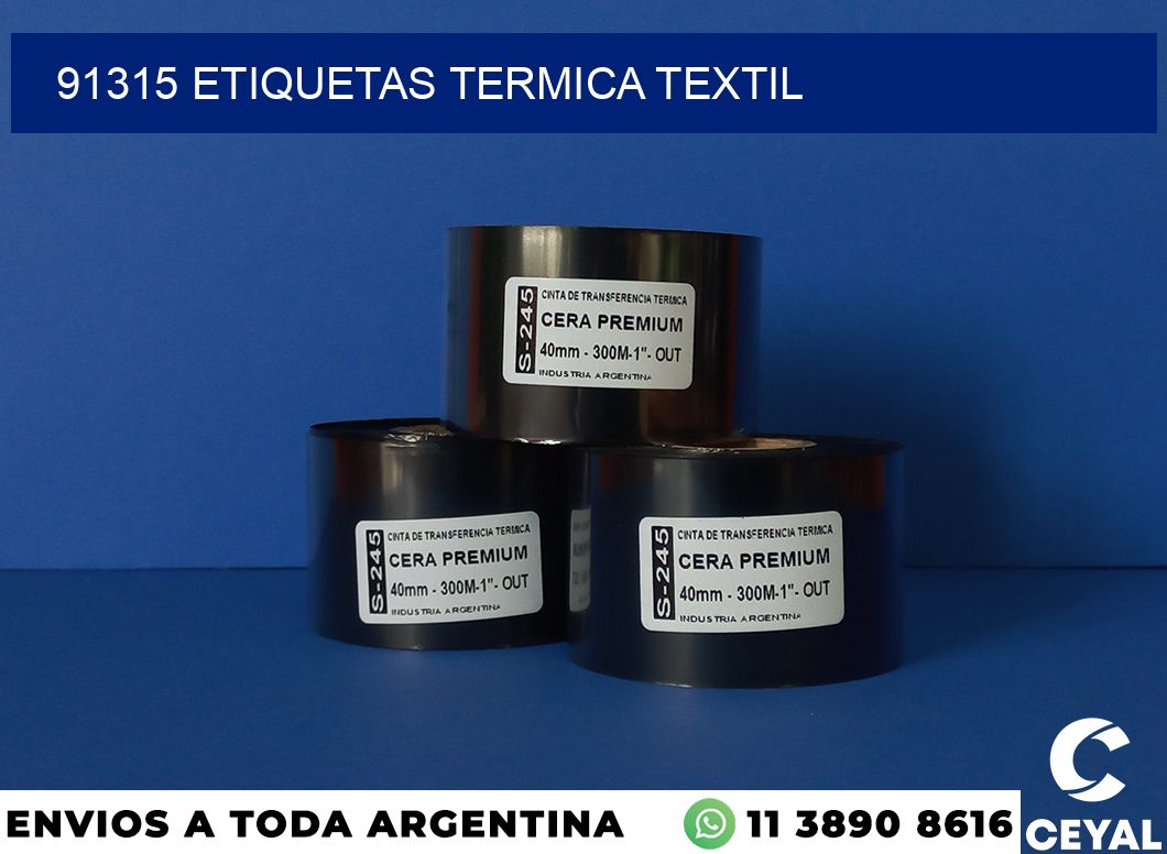 91315 etiquetas termica textil