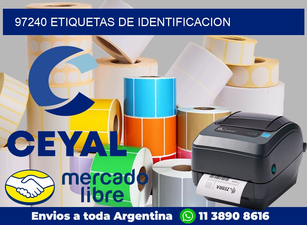 97240 Etiquetas de identificacion