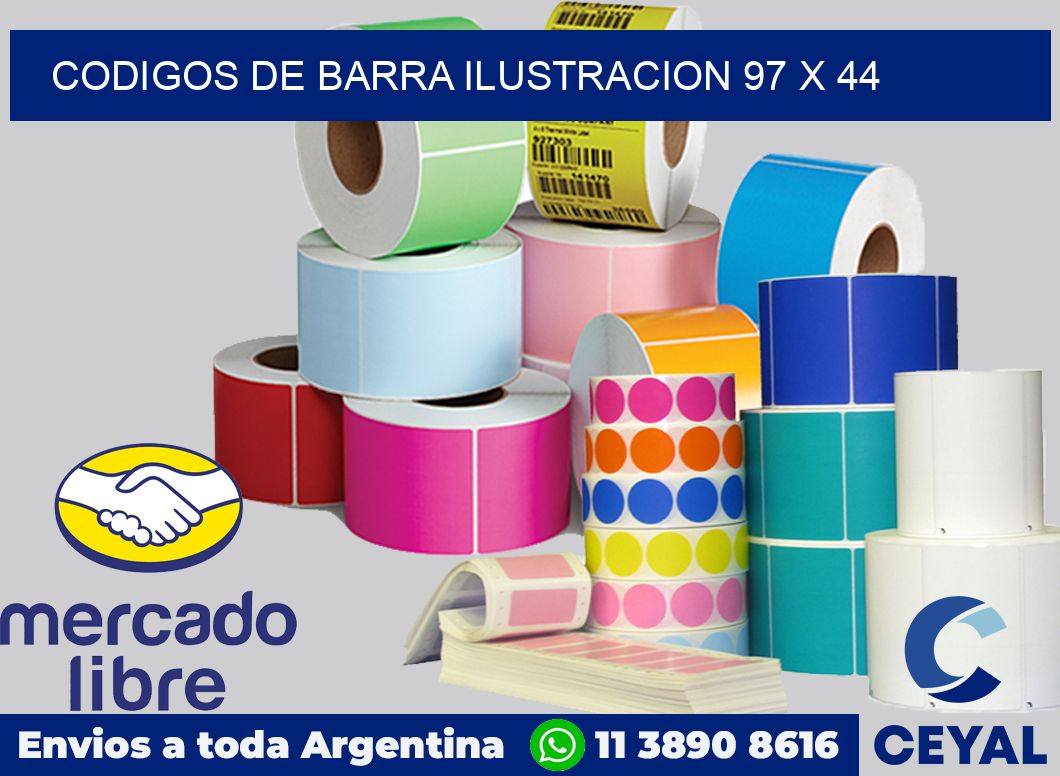 Codigos de barra ilustracion 97 x 44