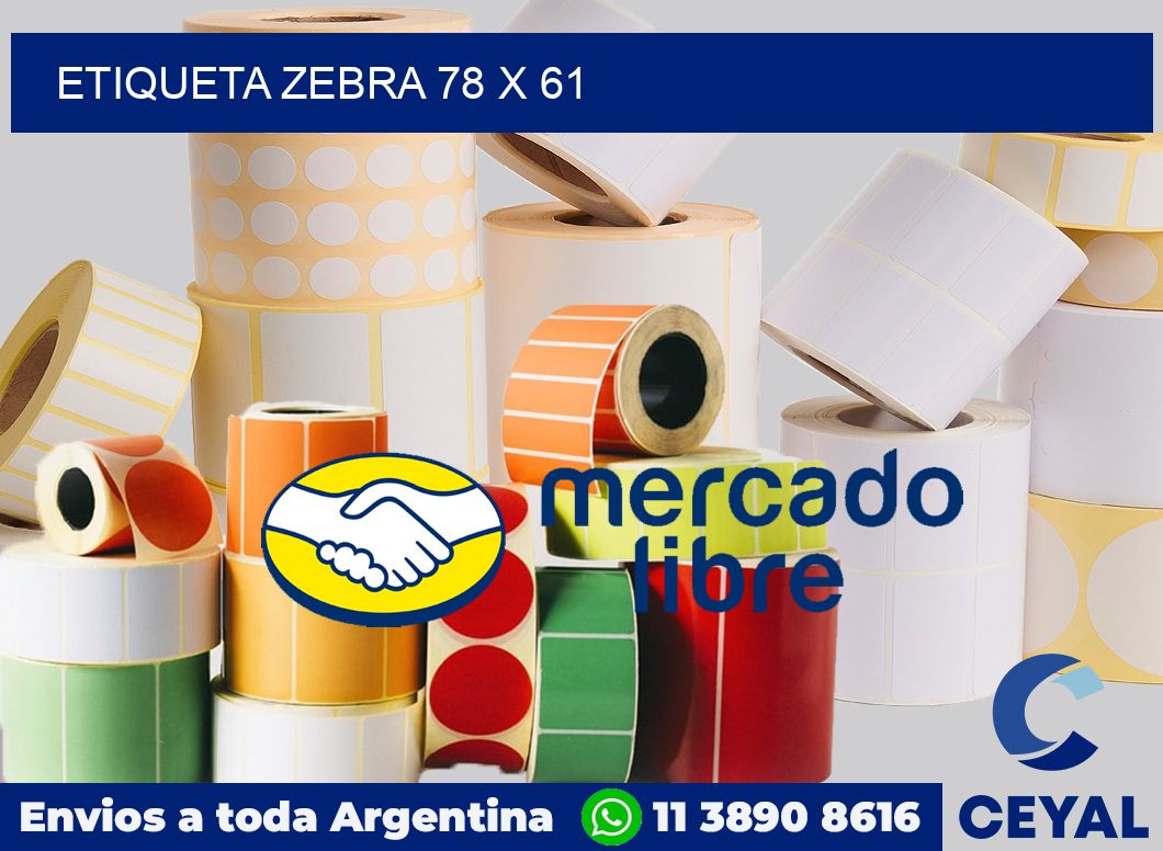 etiqueta zebra 78 x 61