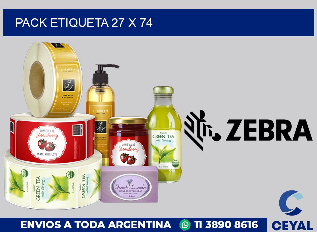 pack etiqueta 27 x 74