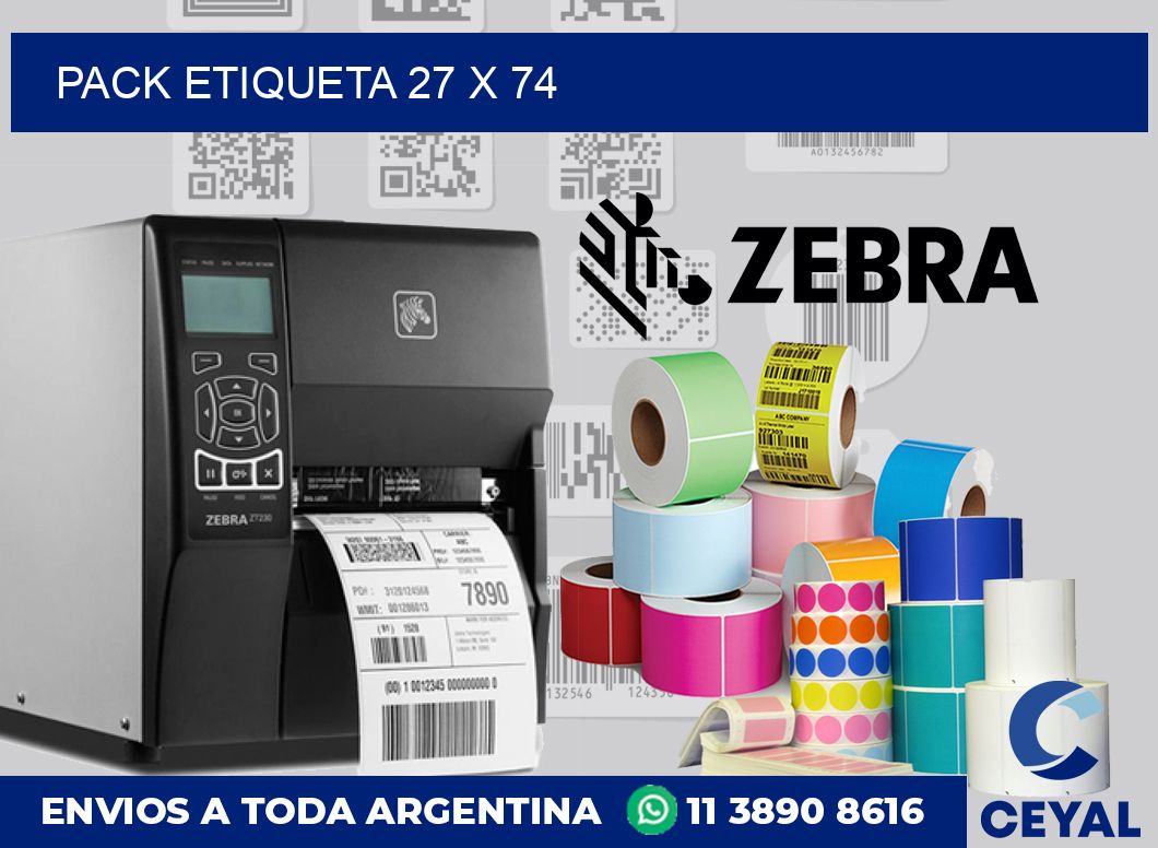 pack etiqueta 27 x 74