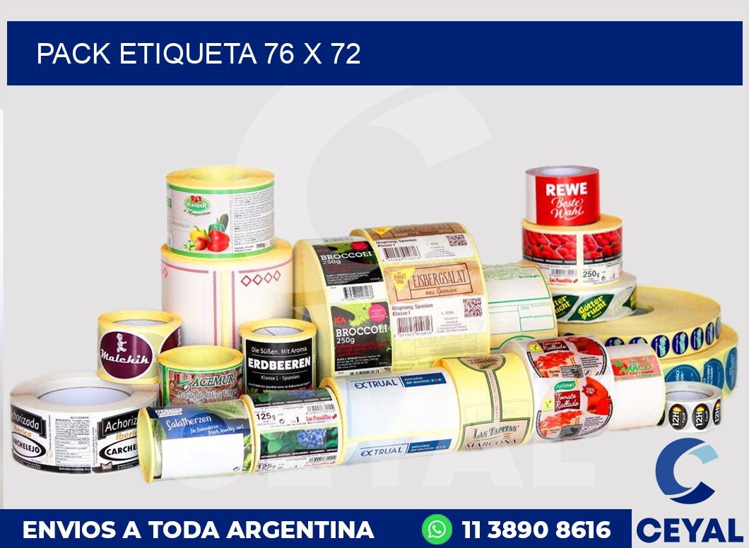 pack etiqueta 76 x 72