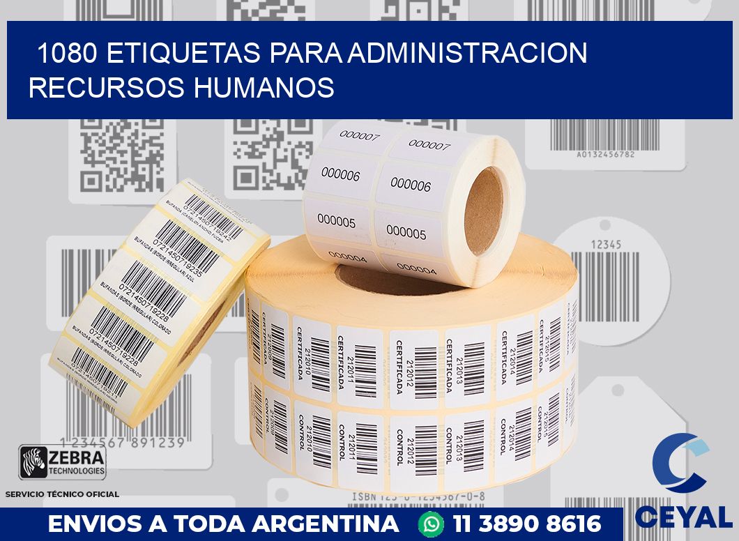 1080 ETIQUETAS PARA ADMINISTRACION RECURSOS HUMANOS