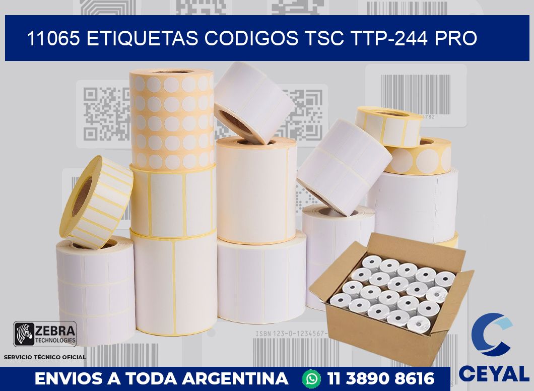 11065 ETIQUETAS CODIGOS TSC TTP-244 PRO