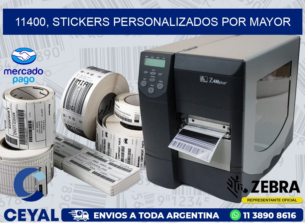 11400, stickers personalizados por mayor