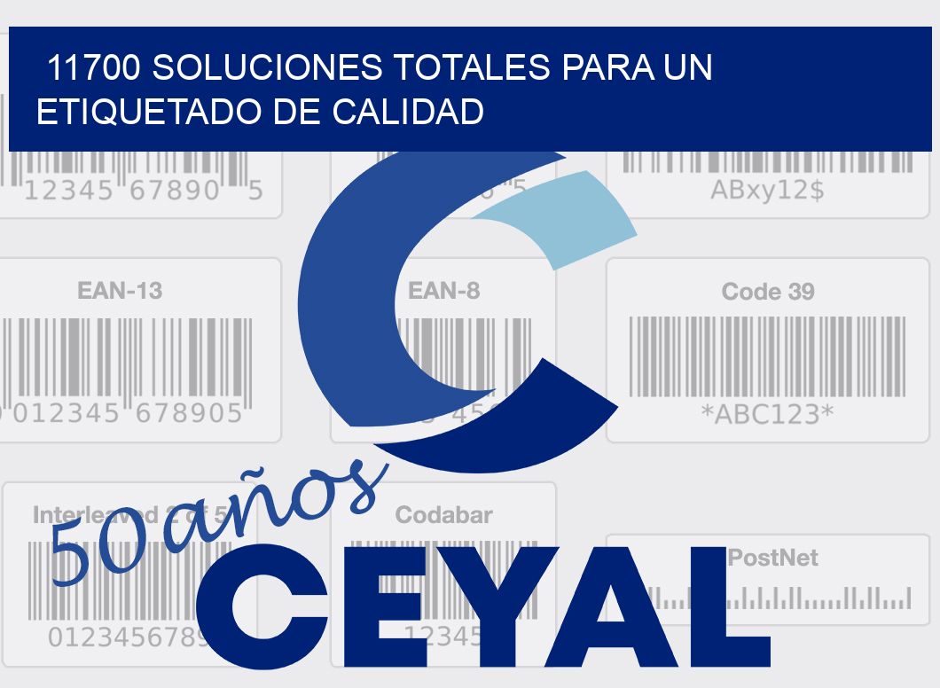 11700 SOLUCIONES TOTALES PARA UN ETIQUETADO DE CALIDAD