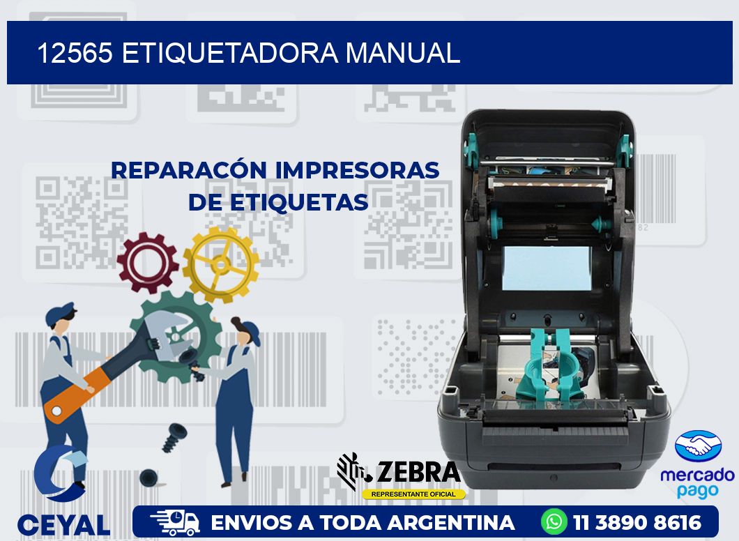 12565 ETIQUETADORA MANUAL