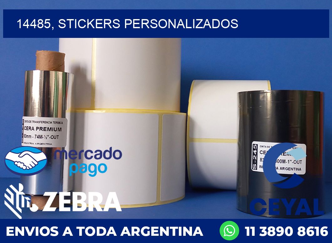 14485, stickers personalizados