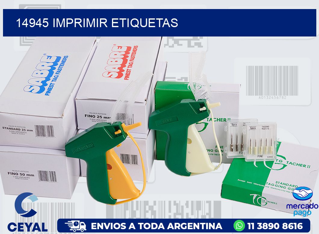 14945 IMPRIMIR ETIQUETAS