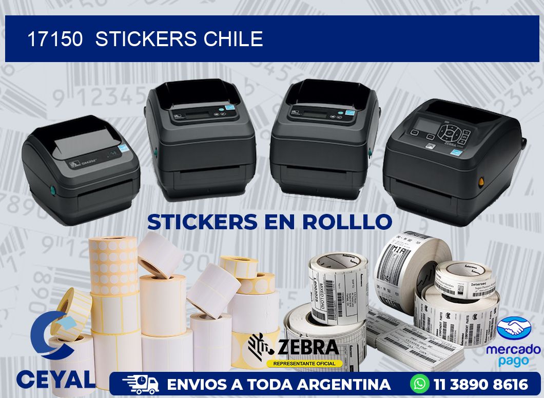 17150  STICKERS CHILE