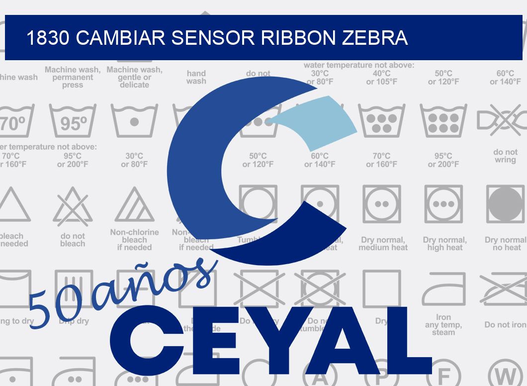 1830 CAMBIAR SENSOR RIBBON ZEBRA