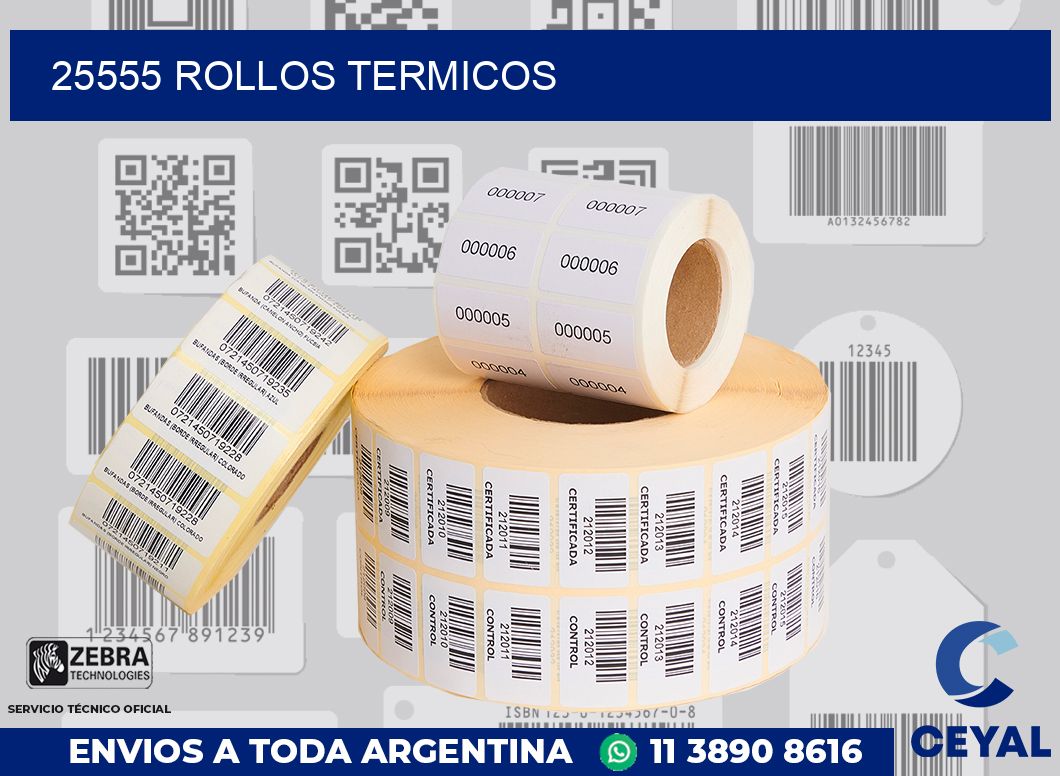 25555 ROLLOS TERMICOS