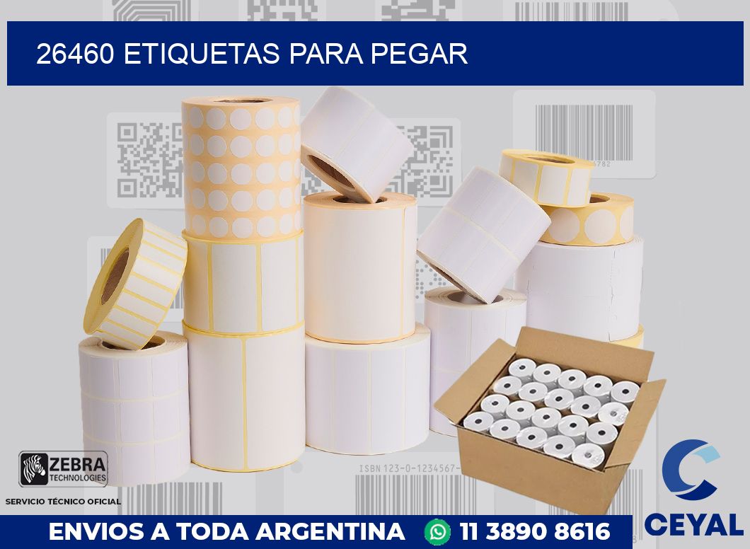 26460 ETIQUETAS PARA PEGAR