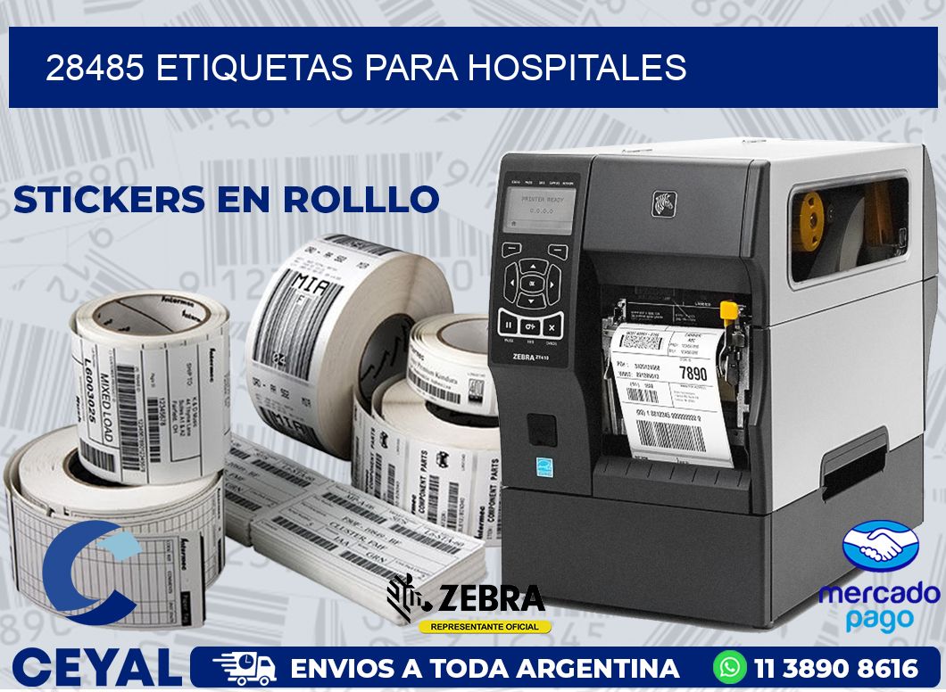 28485 ETIQUETAS PARA HOSPITALES