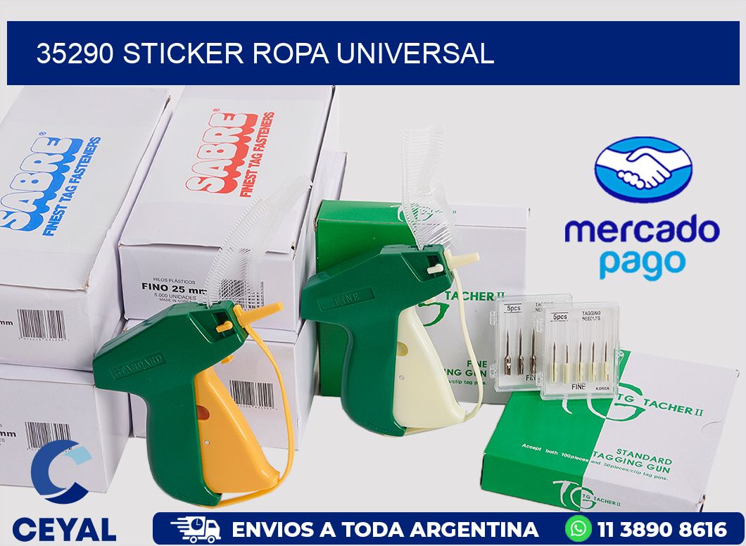 35290 STICKER ROPA UNIVERSAL