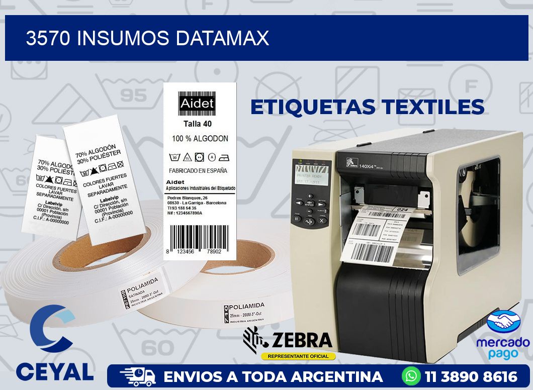 3570 INSUMOS DATAMAX