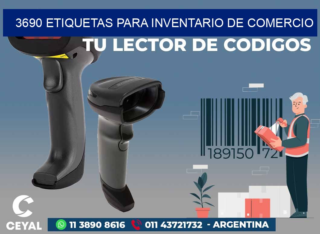 3690 ETIQUETAS PARA INVENTARIO DE COMERCIO