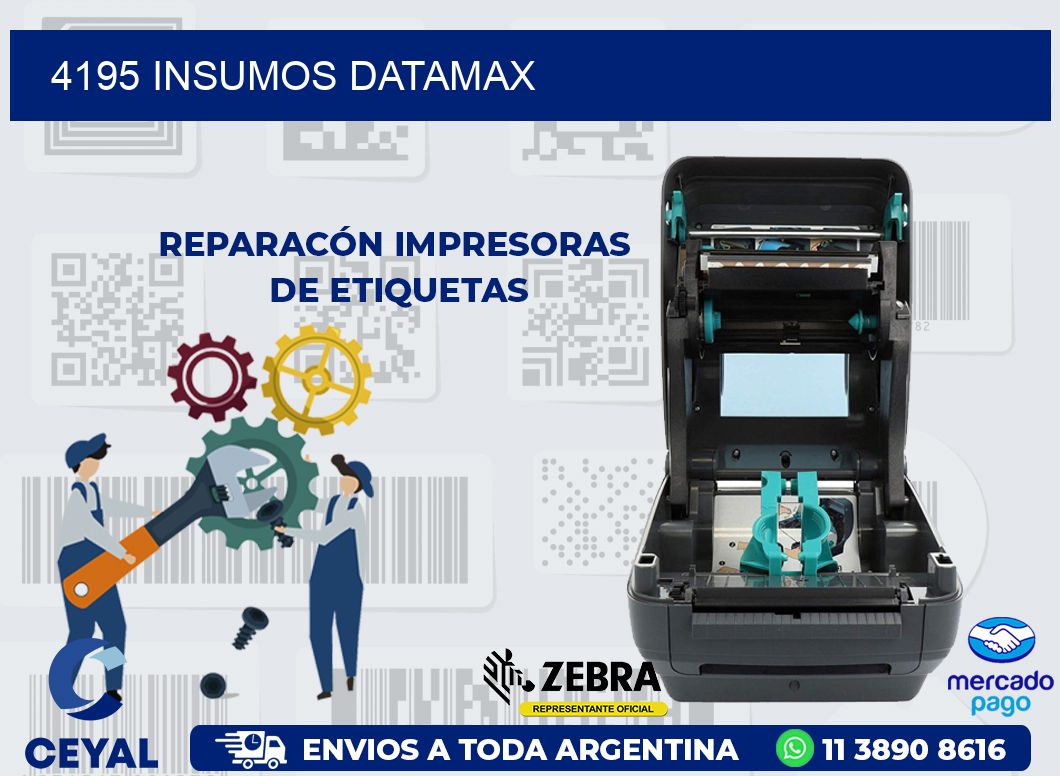 4195 INSUMOS DATAMAX