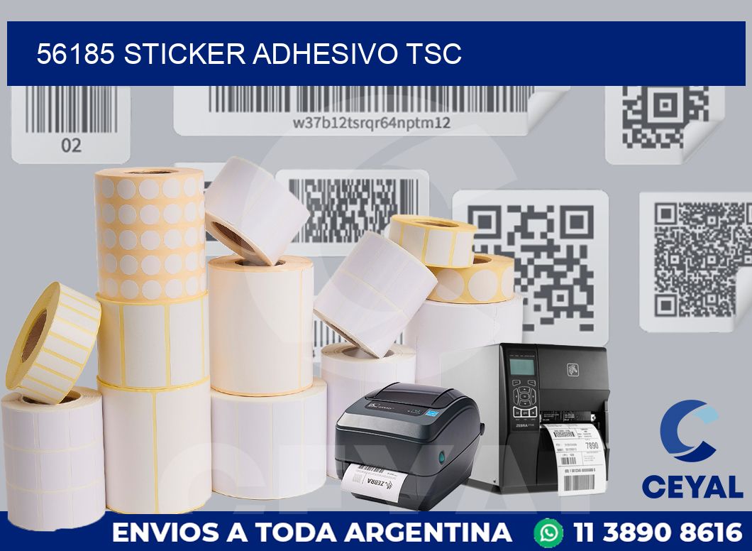 56185 STICKER ADHESIVO TSC